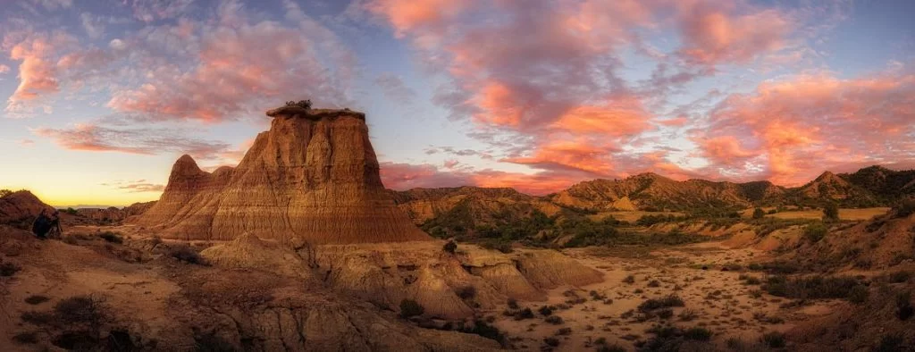 Panoramique Los Monegros en Aragon