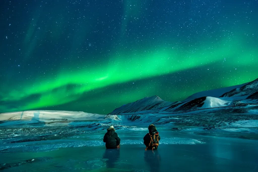 Aurore Bordeal Svalbard en Norvège